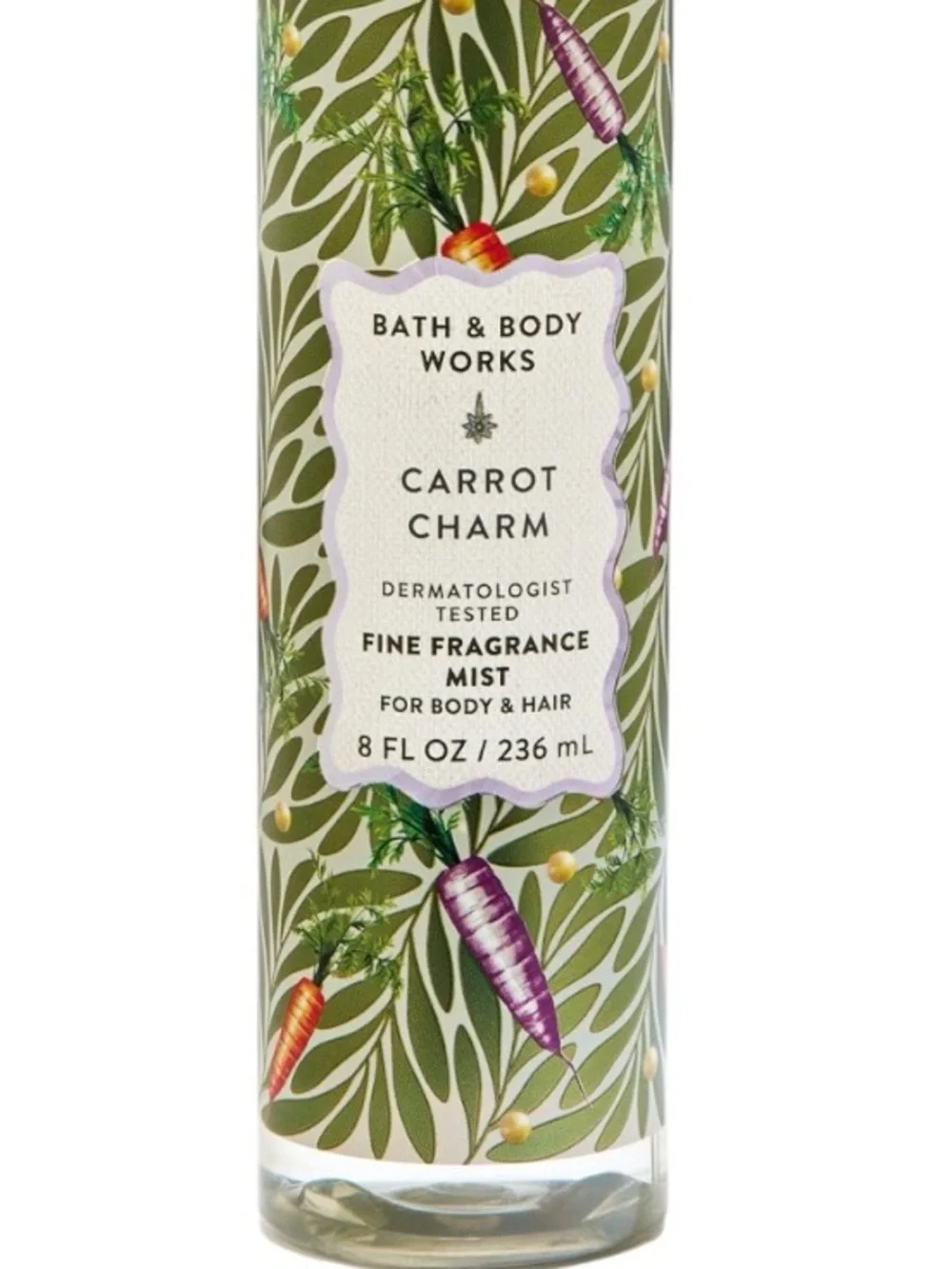 Bath & Body Works CARROT CHARM 4 Piece Body Care Collection Set Bundle